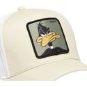 czapka-z-daszkiem-bezowo-biala-snapback-kaczor-daffy-loo11-daf2-looney-tunes-od-capslab