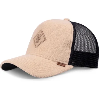 Cepur izliekta šoferis brūns snapback HFT Pole Fleece no Djinns