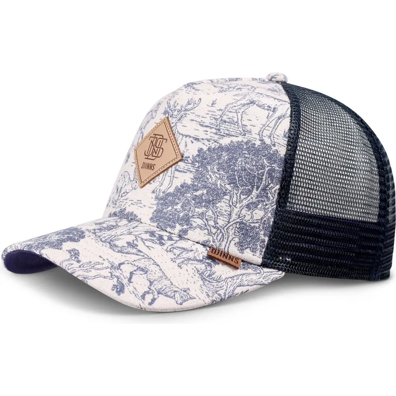 cepur-izliekta-truckeris-tumsi-zils-snapback-hft-deer-pattern-no-djinns
