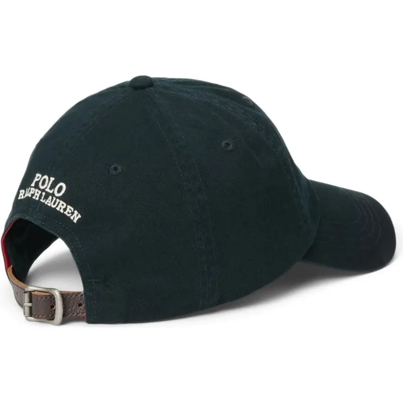 cepur-izliekta-melns-regulejams-classic-sport-bear-no-polo-ralph-lauren