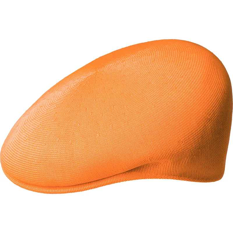 orangefarbene-baskenmutze-tropic-504-electric-kumquat-von-kangol
