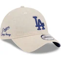 cepur-izliekta-bess-regulejams-9twenty-linen-spring-training-fan-pack-2025-no-los-angeles-dodgers-mlb-no-new-era