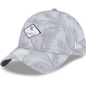 cap-izliekta-gray-adjustable-strap-9twenty-leaf-open-back-spring-training-fan-pack-2025-no-new-york-yankees-mlb-no-new-era