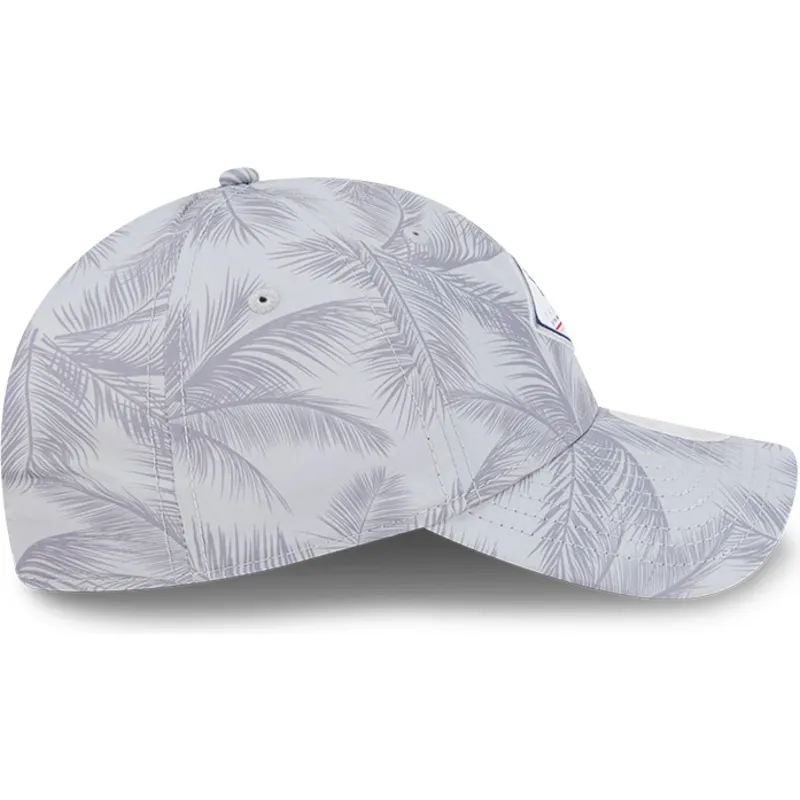 cap-izliekta-gray-adjustable-strap-9twenty-leaf-open-back-spring-training-fan-pack-2025-no-new-york-yankees-mlb-no-new-era