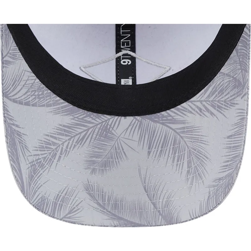 cap-izliekta-gray-adjustable-strap-9twenty-leaf-open-back-spring-training-fan-pack-2025-no-new-york-yankees-mlb-no-new-era