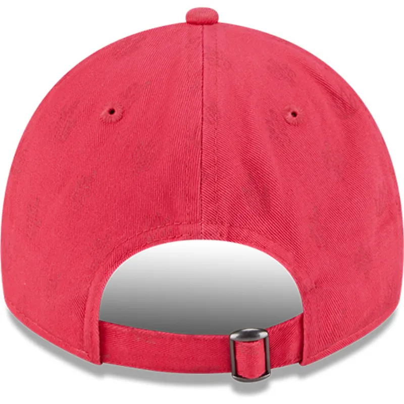 cap-izliekta-pink-adjustable-strap-9twenty-pattern-spring-training-fan-pack-2025-no-los-angeles-dodgers-mlb-no-new-era