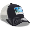 cepur-izliekta-truckeris-tumsi-zils-snapback-9forty-a-frame-patch-spring-training-fan-pack-2025-no-new-york-yankees-mlb-no-new-e