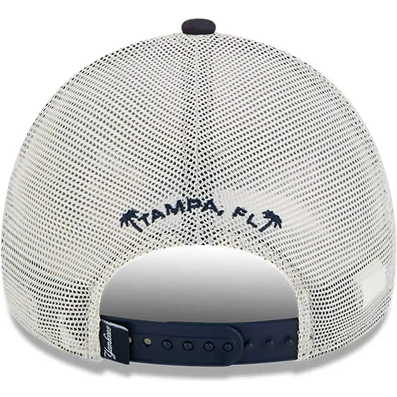 cepur-izliekta-truckeris-tumsi-zils-snapback-9forty-a-frame-patch-spring-training-fan-pack-2025-no-new-york-yankees-mlb-no-new-e