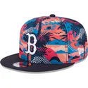 cepur-plakana-daudzkrasains-snapback-9fifty-printed-spring-training-fan-pack-2025-no-boston-red-sox-mlb-no-new-era