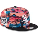cepur-plakana-daudzkrasains-snapback-9fifty-printed-spring-training-fan-pack-2025-no-chicago-white-sox-mlb-no-new-era