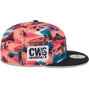 cepur-plakana-daudzkrasains-snapback-9fifty-printed-spring-training-fan-pack-2025-no-chicago-white-sox-mlb-no-new-era