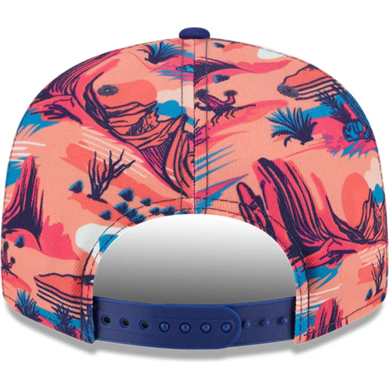 mehrfarbige-snapback-kappe-9fifty-printed-spring-training-fan-pack-2025-der-los-angeles-dodgers-mlb-von-new-era