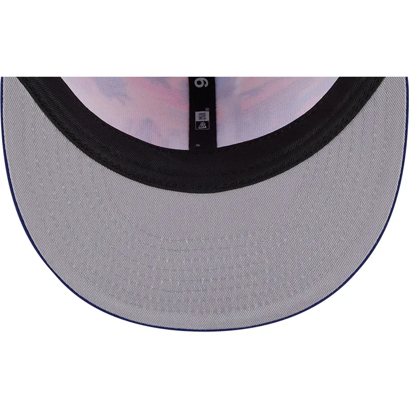 cepur-plakana-daudzkrasains-snapback-9fifty-printed-spring-training-fan-pack-2025-no-los-angeles-dodgers-mlb-no-new-era