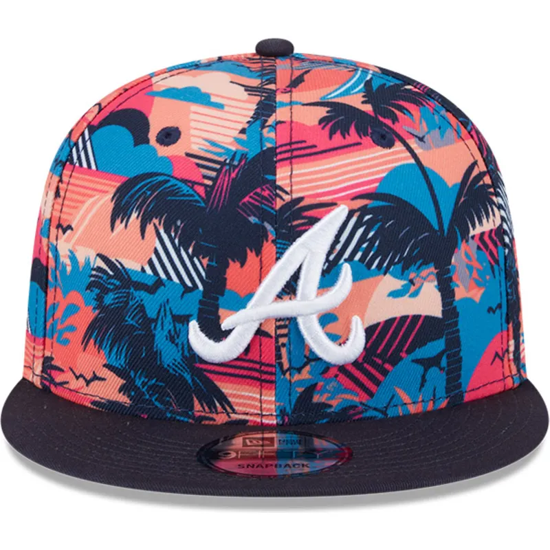 cepur-plakana-daudzkrasains-snapback-9fifty-printed-spring-training-fan-pack-2025-no-atlanta-braves-mlb-no-new-era