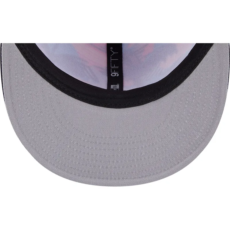 multifarbene-flachkappe-snapback-9fifty-printed-spring-training-fan-pack-2025-der-atlanta-braves-mlb-von-new-era