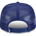 trucker-cap-blau-9seventy-stretch-snap-mesh-spring-training-fan-pack-2025-der-los-angeles-dodgers-mlb-von-new-era