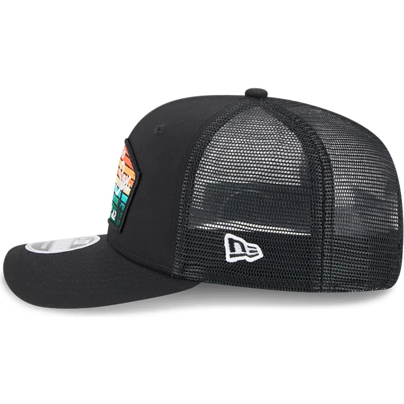 cepur-izliekta-truckeris-melns-snapback-9seventy-stretch-snap-mesh-spring-training-fan-pack-2025-no-chicago-white-sox-mlb-no-new