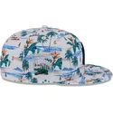 weisser-snapback-flat-cap-9fifty-print-spring-training-fan-pack-2025-der-new-york-yankees-mlb-von-new-era