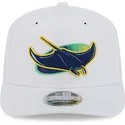 cepur-izliekta-truckeris-balts-snapback-9seventy-perf-spring-training-fan-pack-2025-no-tampa-bay-rays-mlb-no-new-era