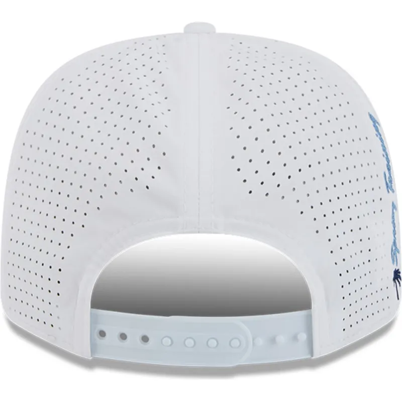 cepur-izliekta-truckeris-balts-snapback-9seventy-perf-spring-training-fan-pack-2025-no-tampa-bay-rays-mlb-no-new-era