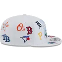 cepur-plakana-balts-snapback-9fifty-scatter-spring-training-fan-pack-2025-no-mlb-no-new-era