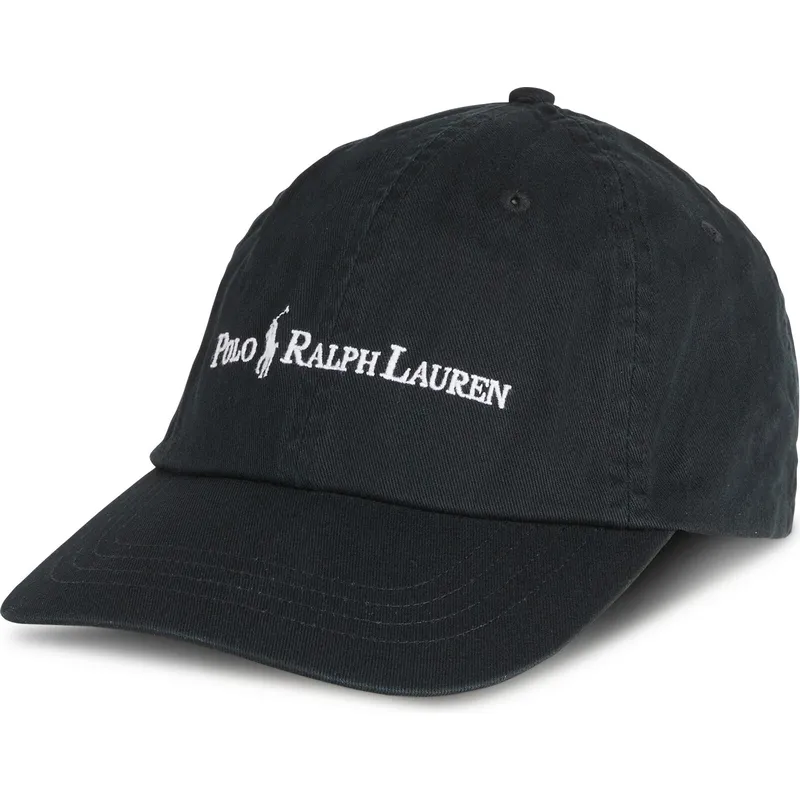 cepur-izliekta-melns-regulejama-lente-classic-sport-no-polo-ralph-lauren