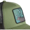 trucker-cap-grun-und-schwarz-hirsch-forest-for2-beasts-von-capslab