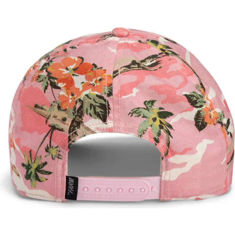 cepur-izliekta-roza-snapback-flotador-flamenco-floater-randy-souse-git-salty-rim-the-farm-the-farm-no-goorin-bros