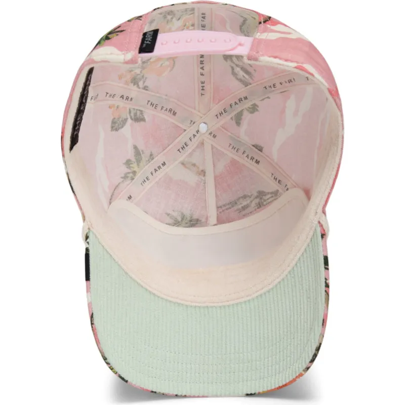 cepur-izliekta-roza-snapback-flotador-flamenco-floater-randy-souse-git-salty-rim-the-farm-the-farm-no-goorin-bros