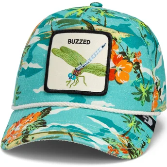 Cepur izliekta zils snapback libélula Buzzed Hapy Our Salty Rim The Farm The Farm no Goorin Bros.