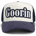 goorin-bros-full-flavor-wordmark-french-terry-beige-and-navy-blue-trucker-hat