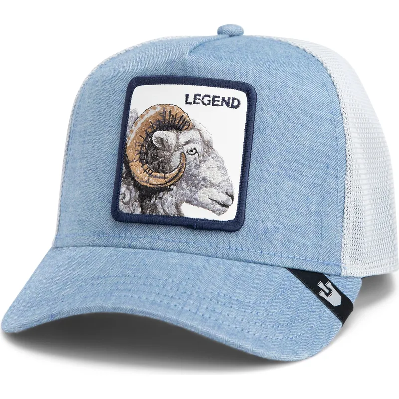 cepur-izliekta-truckeris-zils-snapback-suited-legend-business-professional-the-farm-no-goorin-bros