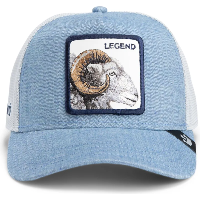 cepur-izliekta-truckeris-zils-snapback-suited-legend-business-professional-the-farm-no-goorin-bros