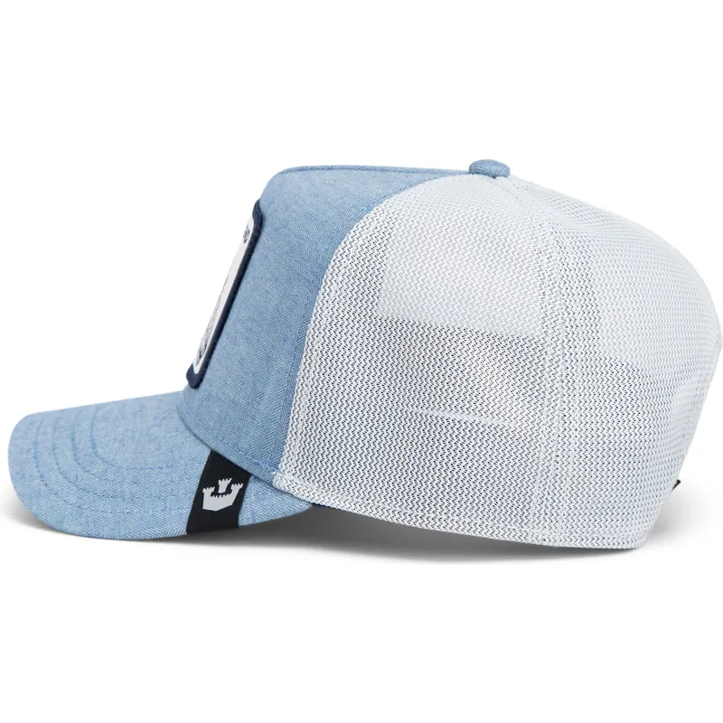 cepur-izliekta-truckeris-zils-snapback-suited-legend-business-professional-the-farm-no-goorin-bros