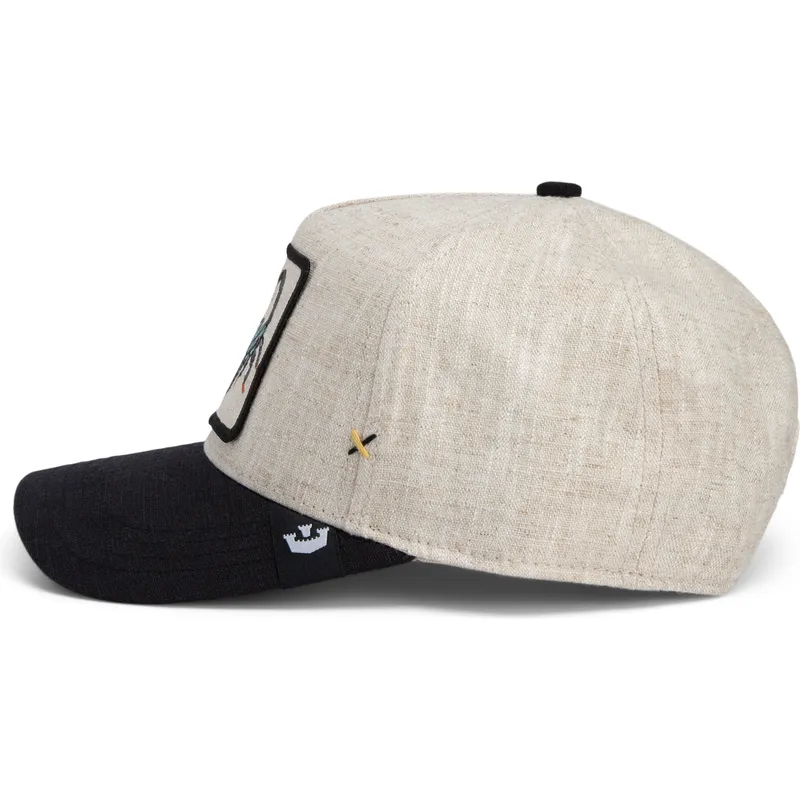 cepur-izliekta-bess-snapback-escorpion-deadly-lethal-linen-rugged-comfort-the-farm-the-farm-no-goorin-bros