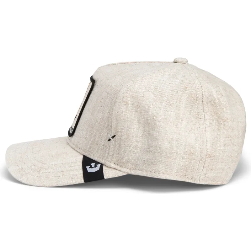 cap-izliekta-beige-snapback-the-farm-no-goorin-bros