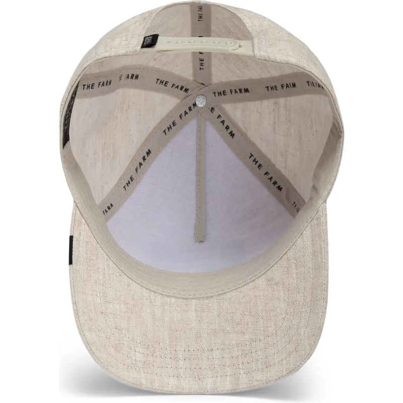 cap-izliekta-beige-snapback-the-farm-no-goorin-bros