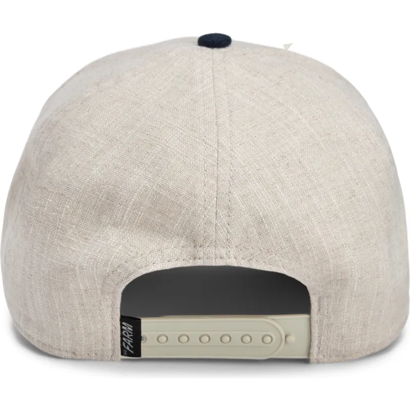 cap-izliekta-beige-snapback-the-farm-no-goorin-bros