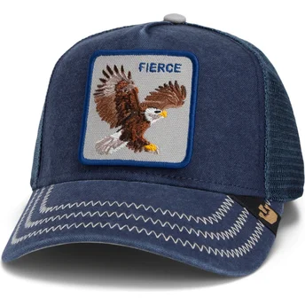 Cap izliekta navy blue snapback The Farm no Goorin Bros.
