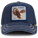 cepur-izliekta-soferis-tumsi-zils-snapback-aguila-fierce-bird-of-prey-core-canvas-the-farm-the-farm-no-goorin-bros