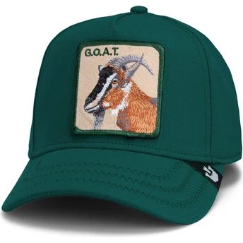 Czapka z daszkiem zielona snapback koza G.O.A.T. Greatest Field 100 The Farm od Goorin Bros.