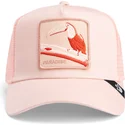 cepur-izliekta-truckeris-roza-snapback-paradise-toucan-mirage-chroma-wave-the-farm-no-goorin-bros
