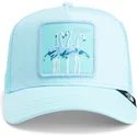 cepur-izliekta-truckeris-zils-snapback-mirage-squad-chroma-wave-the-farm-no-goorin-bros