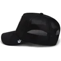 cepur-izliekta-truckeris-melns-snapback-dead-the-suede-skull-global-core-micro-suede-the-farm-no-goorin-bros