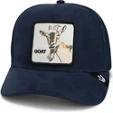 cepur-izliekta-truckeris-tumsi-zils-snapback-the-suede-goat-global-core-micro-suede-the-farm-no-goorin-bros