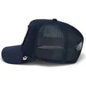 cepur-izliekta-truckeris-tumsi-zils-snapback-the-suede-goat-global-core-micro-suede-the-farm-no-goorin-bros