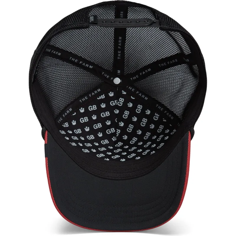 cepur-izliekta-truckeris-sarkans-snapback-gb2-raging-bull-the-rocker-the-farm-no-goorin-bros