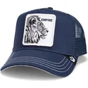 cepur-izliekta-truckeris-tumsi-zils-snapback-the-empire-lion-fab-farm-the-farm-no-goorin-bros