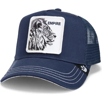 cepur-izliekta-truckeris-tumsi-zils-snapback-the-empire-lion-fab-farm-the-farm-no-goorin-bros