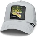 goorin-bros-the-farm-trucker-cap-grau-krokodil-gator-swamp-monster-core-combo